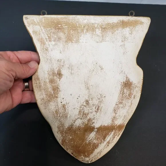 Beautiful Realistic Deer Stag Souvenir Wall Hanging Shelf Lake George NY Decor - Picture 6 of 9